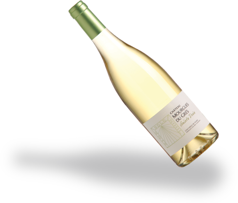 Bouteille Galets Dorés Bouteille Galets Dorés