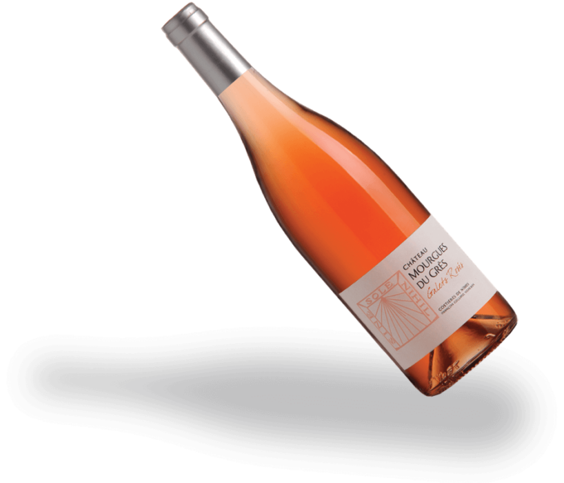 Bouteille Galets Rosés Bouteille Galets Rosés