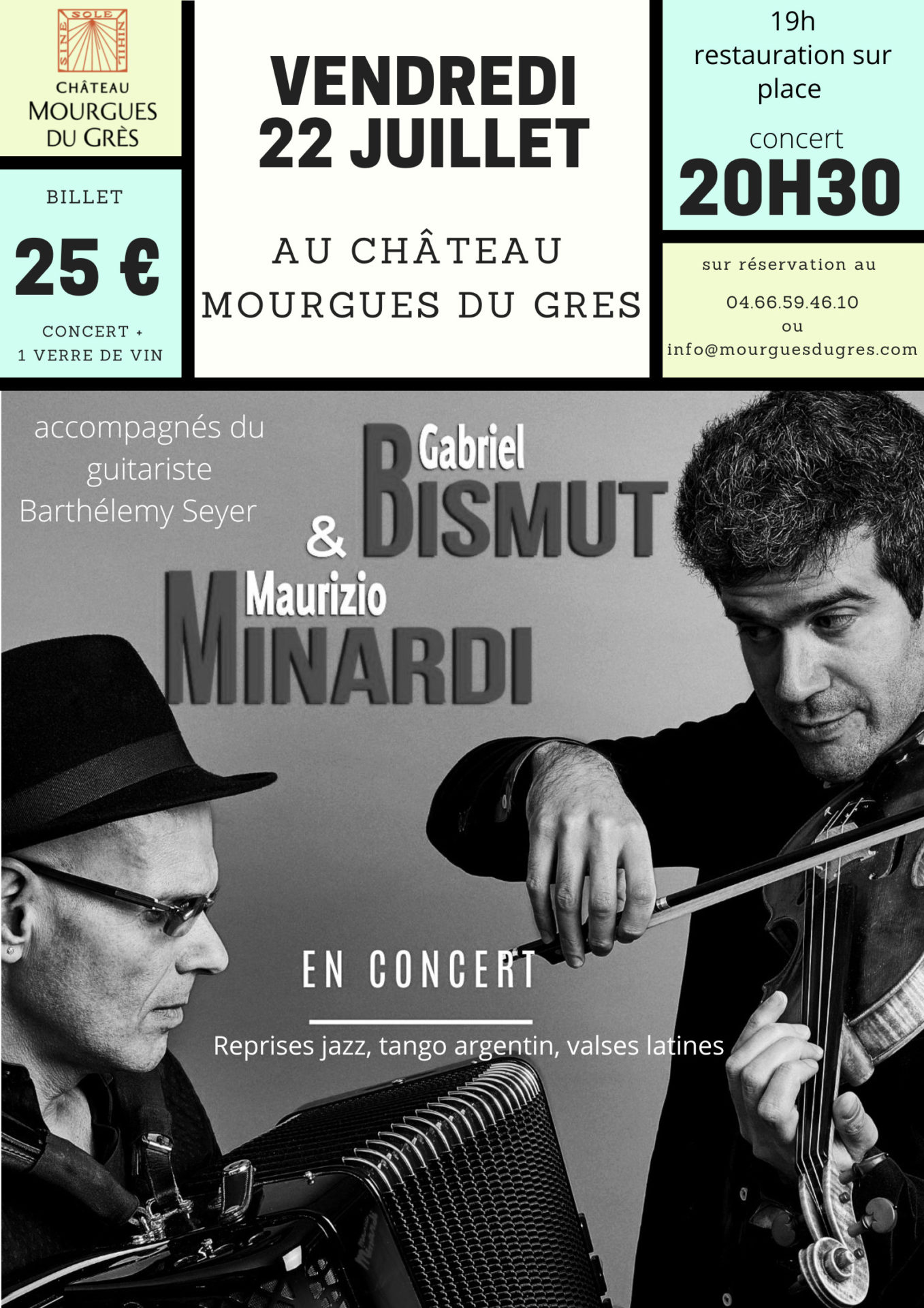 Concert de Guitares – 22 Juillet 2022