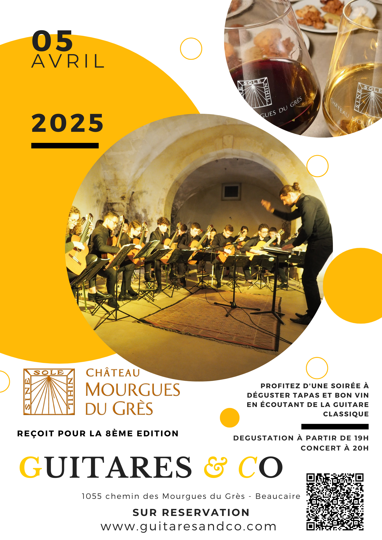 Concert de l’orchestre Guitares & Co – Samedi 5 Avril à 19h
