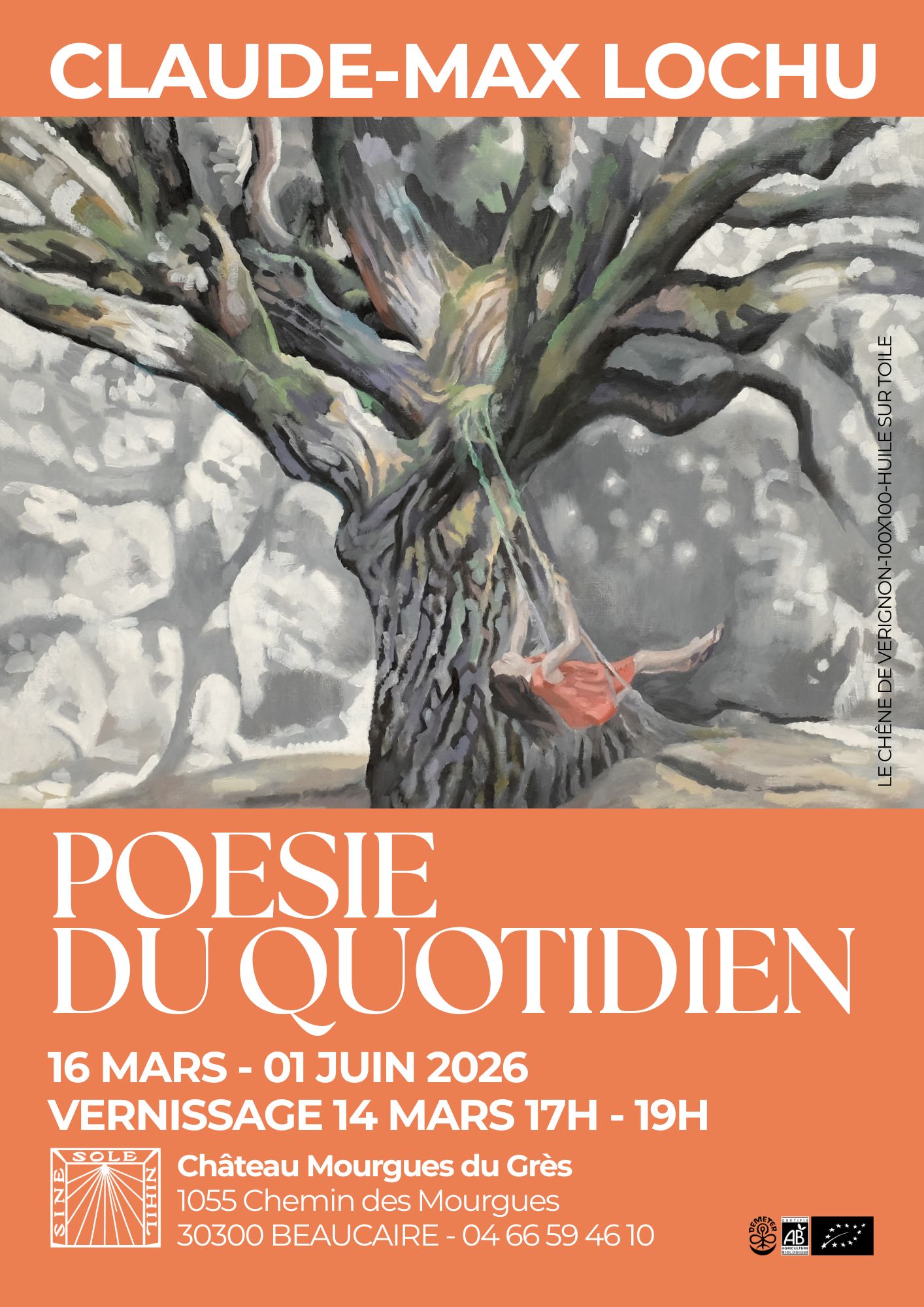 Poésie du quotidien – VERNISSAGE 14 mars 17h-19h